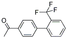 1-[2'-(TRIFLUOROMETHYL)[1,1'-BIPHENYL]-4-YL]ETHANONE Struktur