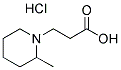 3-(2-METHYL-PIPERIDIN-1-YL)-PROPIONIC ACIDHYDROCHLORIDE Struktur