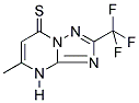 5-METHYL-2-(TRIFLUOROMETHYL)[1,2,4]TRIAZOLO[1,5-A]PYRIMIDINE-7(4H)-THIONE Struktur