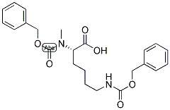 N-ALPHA-BENZYLOXYCARBONYL-N-ALPHA-METHYL-N-EPSILON-BENZYLOXYCARBONYL-L-LYSIN Struktur