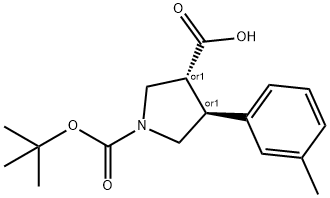 TRANS-1-BOC-4-M-トリルピロリジン-3-カルボン酸