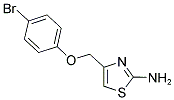 4-(4-BROMO-PHENOXYMETHYL)-THIAZOL-2-YLAMINE Struktur