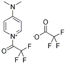 1-TRIFLUOROACETYL-4-DIMETHYLAMINOPYRIDINIUM TRIFLUOROACETATE Struktur