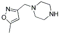 1-[(5-METHYLISOXAZOL-3-YL)METHYL]PIPERAZINE Struktur