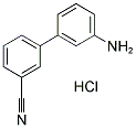 3'-AMINO-BIPHENYL-3-CARBONITRILE HYDROCHLORIDE Struktur