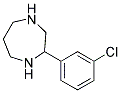 2-(3-CHLORO-PHENYL)-[1,4]DIAZEPANE Struktur