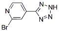 2-BROMO-4-(2H-TETRAZOL-5-YL)-PYRIDINE Struktur