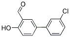 3'-CHLORO-4-HYDROXY[1,1'-BIPHENYL]-3-CARBALDEHYDE Struktur