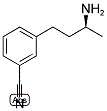 (S)-2-AMINO-4-(3-CYANOPHENYL)BUTANE Struktur