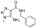 5-AMINO-N-BENZYL-1-METHYL-1H-1,2,3-TRIAZOLE-4-CARBOXAMIDE Struktur