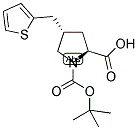 BOC-(S)-GAMMA-(2-THIENYLMETHYL)-L-PROLINE Struktur