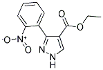 ETHYL-3-(2-NITROPHENYL)PYRAZOLE-4-CARBOXYLATE Struktur