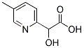 5-METHYL-2-PYRIDINEGLYCOLIC ACID Struktur