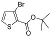 3-BROMO-THIOPHENE-2-CARBOXYLIC ACID TERT-BUTYL ESTER Struktur