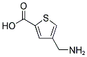 4-(AMINOMETHYL)THIOPHENE-2-CARBOXYLIC ACID Struktur