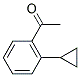 1-(2-CYCLOPROPYLPHENYL)ETHANONE Struktur