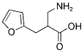 2-AMINOMETHYL-3-FURAN-2-YL-PROPIONIC ACID Struktur