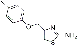 4-P-TOLYLOXYMETHYL-THIAZOL-2-YLAMINE Struktur