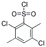 2,5-DICHLORO-3,6-DIMETHYLBENZENESULFONYL CHLORIDE Struktur