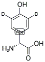 D-4-HYDROXYPHENYL-3,5-D2-GLYCINE Struktur