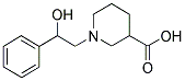 1-(2-HYDROXY-2-PHENYL-ETHYL)-PIPERIDINE-3-CARBOXYLIC ACID Struktur