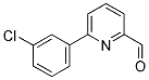 6-(3-CHLOROPHENYL)PYRIDINE-2-CARBALDEHYDE Struktur