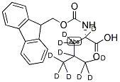 L-LEUCINE-D10-N-FMOC Struktur