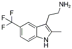 2-[2-METHYL-5-(TRIFLUOROMETHYL)-1H-INDOL-3-YL]ETHANAMINE Struktur