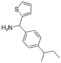 (4-SEC-BUTYLPHENYL)(THIEN-2-YL)METHYLAMINE Struktur