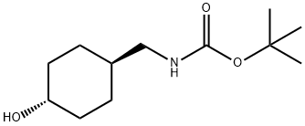 TRANS-(4-HYDROXY-CYCLOHEXYLMETHYL)-CARBAMIC ACID TERT-BUTYL ESTER Struktur