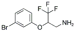 2-(3-BROMO-PHENOXY)-3,3,3-TRIFLUORO-PROPYLAMINE Struktur