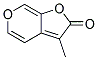 3-METHYL-FURO[2,3-C]PYRAN-2-ONE Struktur