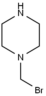 1-BROMOMETHYL-PIPERAZINE Struktur