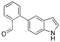 2-(1H-INDOL-5-YL)BENZALDEHYDE Struktur