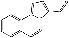 5-(2-FORMYL-PHENYL)-FURAN-2-CARBALDEHYDE Struktur