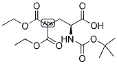 BOC-L-GLA(OET)2-OH Struktur