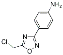 4-(5-CHLOROMETHYL-[1,2,4]OXADIAZOL-3-YL)-ANILINE Struktur