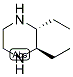 (2R,3R)-2,3-DIETHYL-PIPERAZINE Struktur