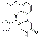 (ALPHA RS,6RS)-6-[ALPHA-(2-ETHOXYPHENOXY)BENZYL]MORPHOLIN-3-ONE Struktur