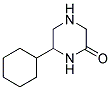 6-CYCLOHEXYL-PIPERAZIN-2-ONE Struktur