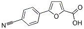 5-(4-CYANOPHENYL)-2-FUROIC ACID Struktur