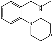 METHYL-(2-MORPHOLIN-4-YL-BENZYL)-AMINE Struktur