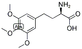 (R)-2-AMINO-4-(3,4,5-TRIMETHOXY-PHENYL)-BUTYRIC ACID Struktur