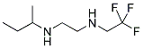 N-2-BUTYL-N'-2,2,2-TRIFLUOROETHYL ETHYLENEDIAMINE Struktur