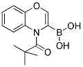 4-(2,2-DIMETHYLPROPANOYL)-4H-1,4-BENZOXAZIN-3-YLBORONIC ACID Struktur