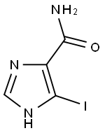 5-IODO-1H-IMIDAZOLE-4-CARBOXAMIDE Struktur