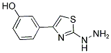 3-(2-HYDRAZINO-THIAZOL-4-YL)-PHENOL Struktur