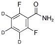 2,6-DIFLUOROBENZAMIDE-3,4,5-D3 Struktur