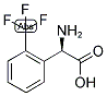 (R)-AMINO-(2-TRIFLUOROMETHYL-PHENYL)-ACETIC ACID Struktur