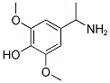 4-(1-AMINOETHYL)-2,6-DIMETHOXYPHENOL Struktur